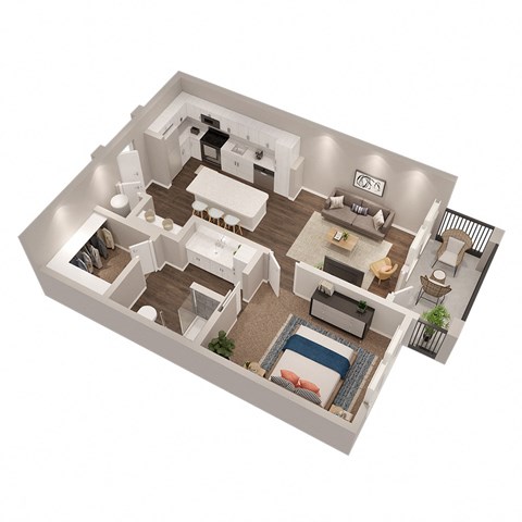 Manhattan on the River | Floor Plan Magdelena